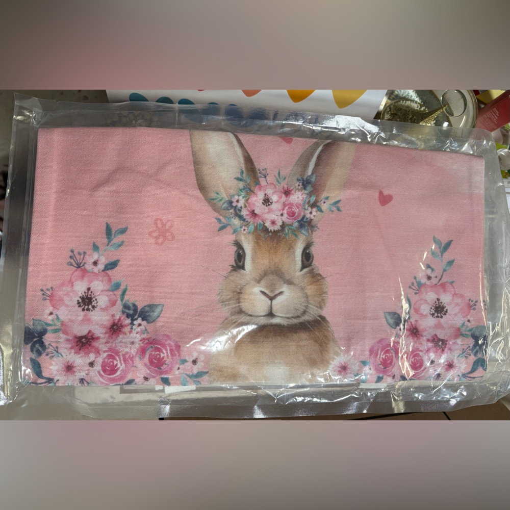 NEW Pink Girl Canvas Tote Bag - Picture 5 of 12